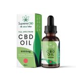 Supreme CBD Oil 6000mg 30ml - High Strength Full Spectrum Natural Vegan THC-Free