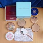 Job Lot Vintage Powder Compacts x8  Stratton Liberty Kigu Estee Lauder etc