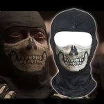 Hot Selling COD19 : MW2 Ghost Simon Riley 's Skull Mask Balaclava Cosplay