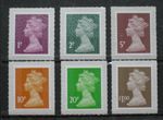 2015 M15L MACHIN Definitives SET (1p, 2p, 5p, 10p, 20p, £1.00) SET of 6 - SELECT