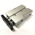 TN20*10X15/20/30/40/50~500 Double Rod Aluminum Alloy Pneumatic Air Cylinder TDA