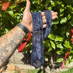 Louis Vuitton Navy Monogram Silk Tie