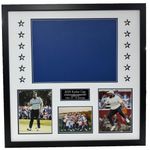Framing Kit for 2025 Ryder Cup Golf Flag (Europe Won) - Photos & Plaque Included