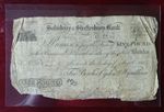 1808 Salisbury & Shaftesbury Provincial Bank £1 Pound 23 Aug Sarum issue #33