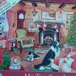 Cobble Hill Noel Christmas Animals 500pc Jigsaw Puzzle 8021