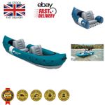 Comfortable Sevylor Tahaa Inflatable Canoe for 2 Adults – Perfect for Beginners