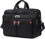 15.6 Inch Laptop Bag Briefcase Shoulder Bag Adjustable detachable strap zipper