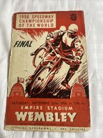 Speedway Programme 1956 World Final