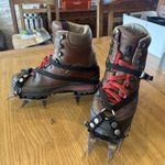 Size 4 Ladies Han Wag Rocky Boots With AustriAlpin Crampons