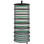 6/8 Layers Drying Rack Herb Hanging Net Dryer Folding Bag Mesh Hydroponic Plant