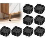 2.76Inch Furniture Risers Adjustable Bed Risers Heavy Duty Table Desk Chair Leg