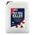 Bed Bug Killer, 5 L, Long-Lasting, Odourless, Insecticide, Spear & Jackson