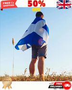 Scotland St. Andrew's Cross Flag  5FTX3FT LARGE – Scottish Saltire Banner Flag