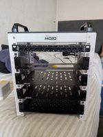 Tecmojo 10 inch 6U 200mm Depth Desktop Mini Rack, with SBC Shelf,