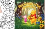 Piglet And Winnie The Pooh Colouring Book