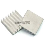 10PCS 20*20*6mm High Quality Aluminum Heat Sink for LED Power Memory Chip UK