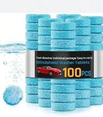 100PCS SCREEN WASH WINDSCREEN FLUID TABLETS CHEAPEST Solid Cleaner 100PCS