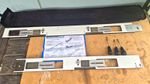 Adjustable Hinge Jig  Door Hinge Cutting Template Set with Carry Case