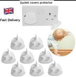 5/10/30x Baby Proofing UK Plug Covers Kids/Child Safety Socket Cover Protector