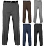 Mens Office Trousers Office Business Formal Casual Smart Business Work Pants