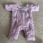 Baby Merlin's Magic Sleepsuit Purple Swaddle Transition Zip 3-6 Months 12-18 lbs