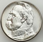 Poland Coin Silver Rare 5 Zlotych  Strzelecki 1934 Jozef Pilsudski . High Grade 