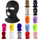 Balaclava 3 Hole Thermal Knitted Ski Mask Motorbike Full Face Neck