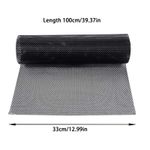 Universal Car Grille Mesh Net Sheet 40x13" Aluminum Rhombic Auto Net Mesh Grill