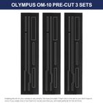 Pre-cut Self Adhesive Light Seal Foam Sponge Kits For Olympus OM-10 Film Camera