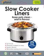 Slow cooker Liners -keep slow cookers & crock pots clean- Great Value Pack of 25