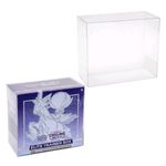 Box Protector ETB Pokemon Elite Trainer Box TCG Display Case 0.5mm (1-80 Pack)
