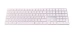 Apple Magic Keyboard with Numeric Keypad A1483 Bluetooth Lightning UK/US White