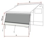 Fiamma Motorhome Blocker 350 Front Panel For F45s F80s Caravanstore - 07972-02-
