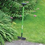 Garden Lawn Edging Knife Tubular Steel Border Edge Trimmer Cutter Tool Half Moon