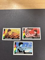 Postage Stamp Set Zimbabwe United Nations 1985 Used