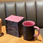 New Black and Pink Starbucks Coffee Mug Tea Cup Jennie Blackpink Xmas Gifts