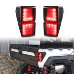 Pair UTV Rear Brake Tail Lights for Polaris Ranger 1000XP CREW 2019 2020 2021