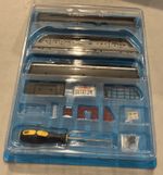 Eaglemoss Back to the Future Delorean Car Replica 1:8 Scale Build Kit Stage #001