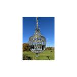 Vintage French Crystal Chandelier Bag And Tent Empire Restored Re-wired.