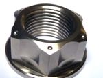 Kawasaki ZX10R  2011-2024 TITANIUM SWINGARM PIVOT FLANGED NUT M20 NO RUST