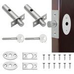 Hidden Internal Door Lock with Star Key, 2 Pairs Mortice Lock, Door Locks for