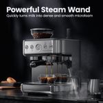 Bean to Cup Coffee Machines with Grinder and Milk Frother Espresso 1750W coffee