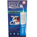 MIRACLE SMILE Portable Water Flosser Cordless Rechargeable 3-Pressure Settings