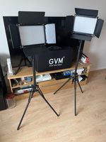 GVM RGB LED Photo Light Kit with Wireless App Control 2x GVM 880RS 2x 860RS