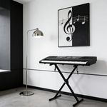 Electronic Piano Single X Stand Music Keyboard Standard Rack Adjustable Altitude