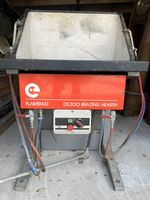 Flamefast DS200 Gas / Electric Brazing Hearth With Two Torches and Various Rods
