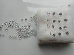 3mm Cubic Zirconia loose stones,round brilliant cut, AAAAA grade 15 for £1.60