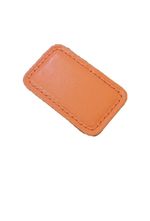 NEW Tumi Monogram Patch in Orange Leather 