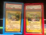 Psa 9 Pokémon TCG EX Dragon 2003 Holo Minun 7/97 & Plusle 8/97 Graded 
