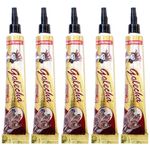Golecha Dark Henna Mehandi Temporary Tattoo - Maroon - 5 Tubes